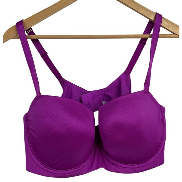 Savage X Fenty Purple Pink Push Up Bra 40DD NWT - Picture 1 of 4